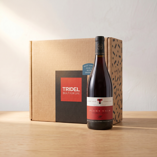 Tridel red wine gift box