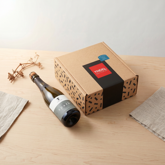Tridel sparkling wine gift box